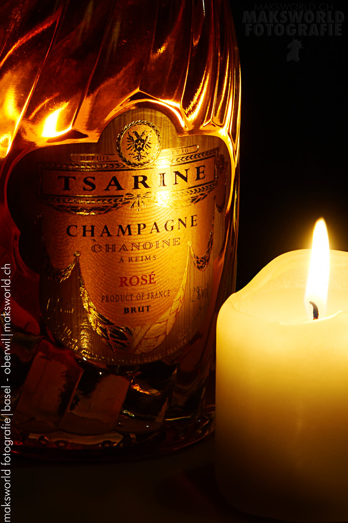 Produkteshooting Champagner | Fotoshooting by maksworld fotografie Basel / Oberwil (Fotograf Marcel König)