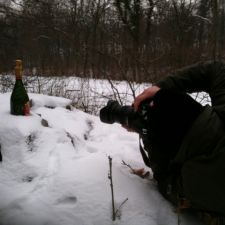 Champagner Produkteshooting ( Winter_2012-Making_of )| Fotoshooting by maksworld fotografie Basel/Oberwil (Fotograf: Marcel König)